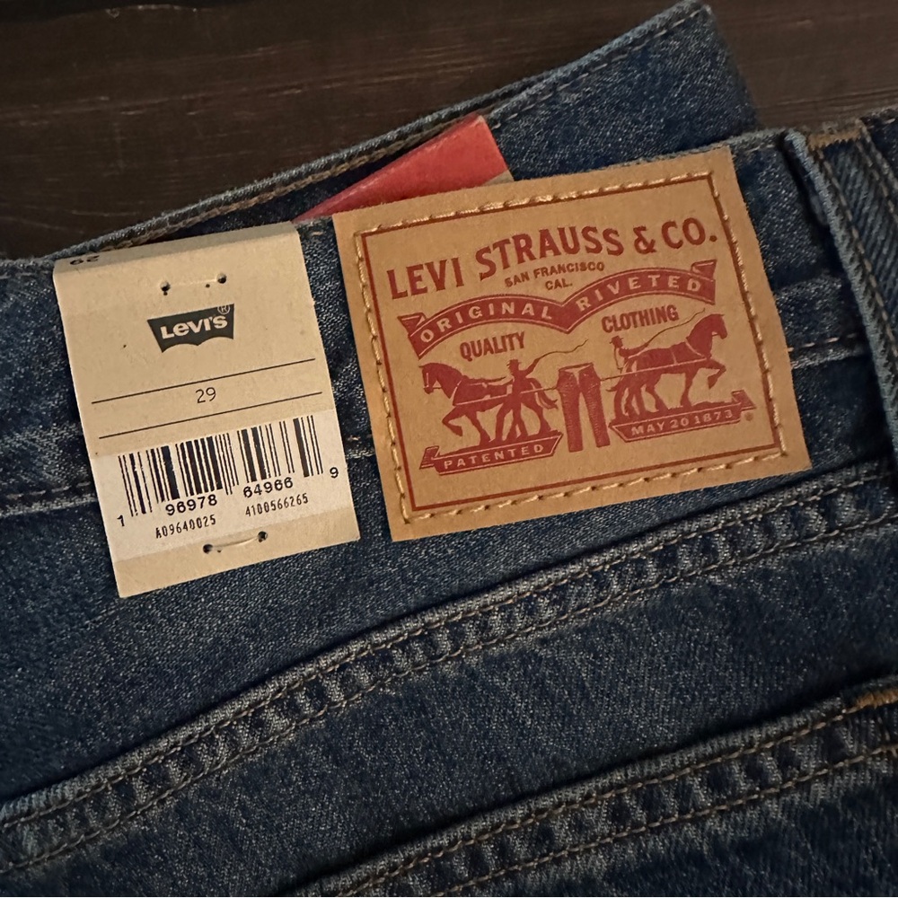 Levi's Low Pro Mid Rise Straight Leg Jeans NWT